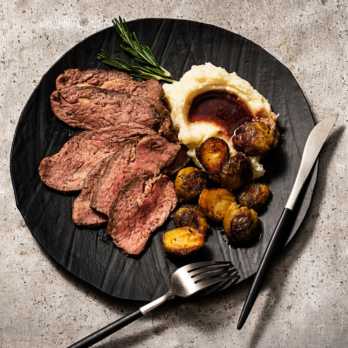 Cuisine Solutions Seared 2.5mm Sliced Beef (Frozen, 400g)