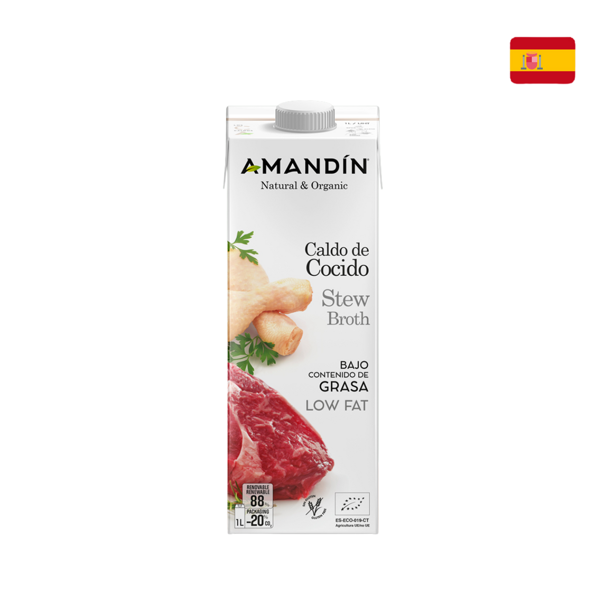 Amandin Organic Stew Broth (1L)