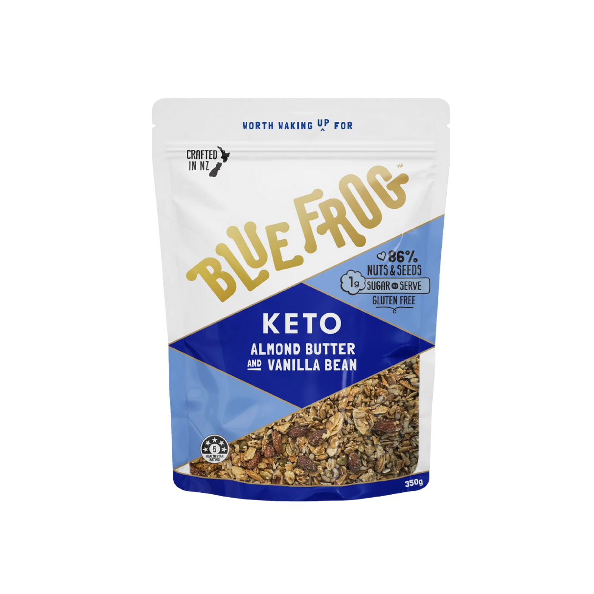 Blue Frog Keto - Almond Butter &Vanilla Bean (300g)