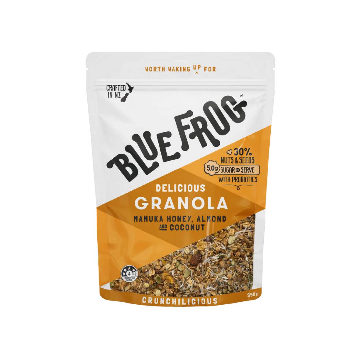 Blue Frog Manuka Honey, Almond & Coconut Granola (350g)
