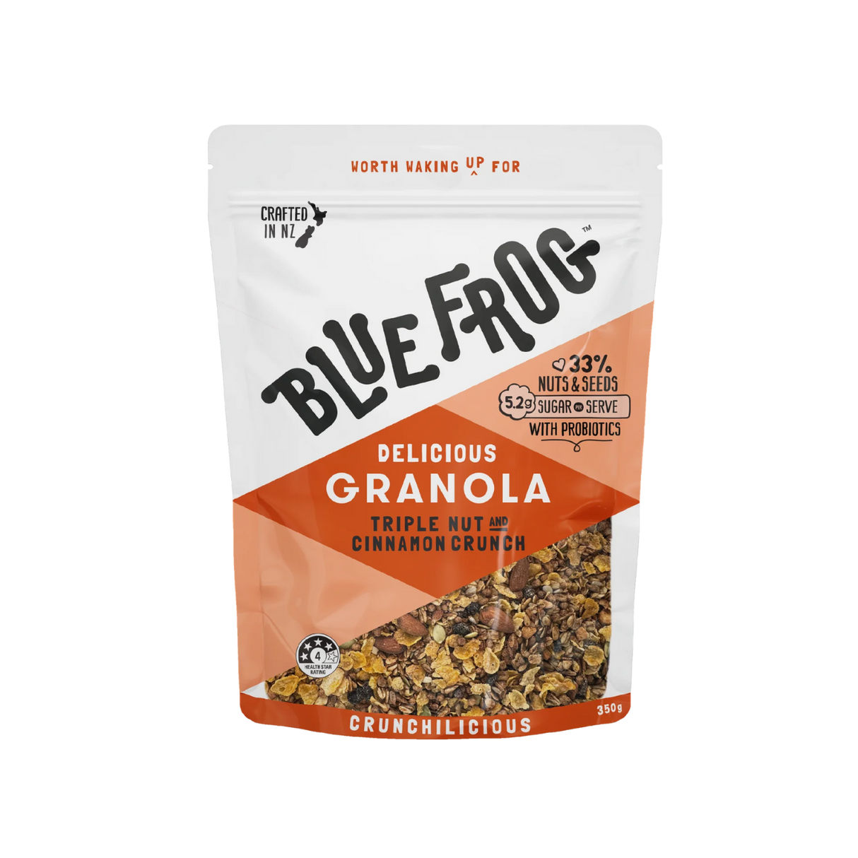 Blue Frog Triple Nut And Cinnamon Crunch Granola (350g)