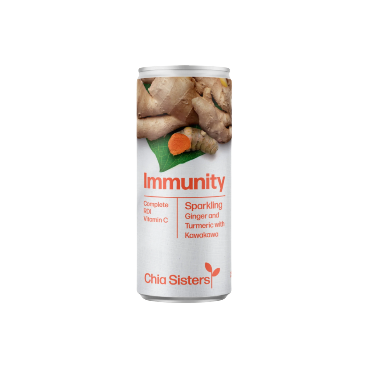 Chia Sisters - Ginger & Turmeric Sparkling Drink (250ml)