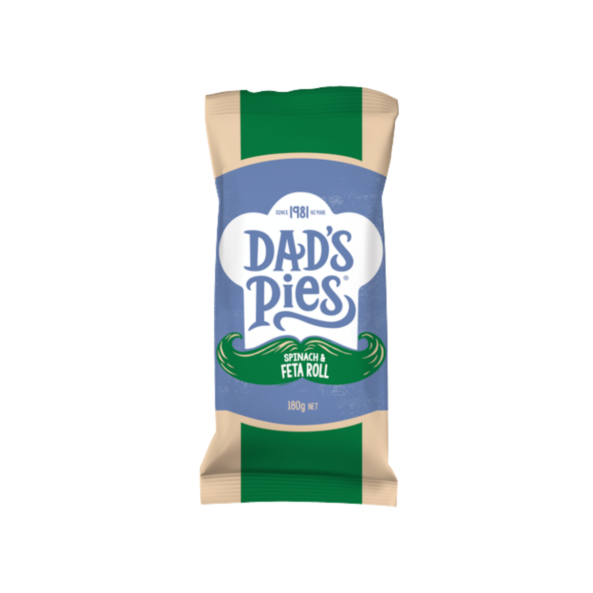 Dad's Pies Spinach & Feta Roll Frozen, 180g)