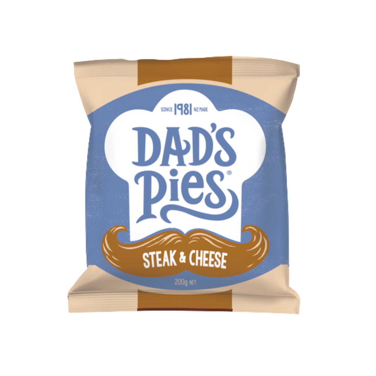 Dad’s Pies Steak & Cheese (Frozen, 200g)