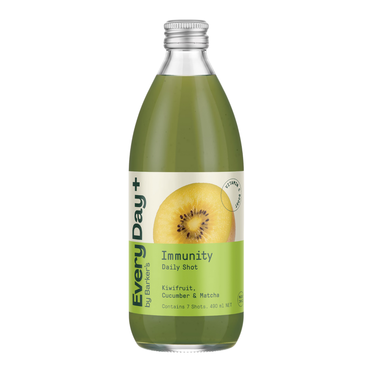 EveryDay+ Kiwifruit, Cucumber & Matcha Immunity Daily Shot (490ml)