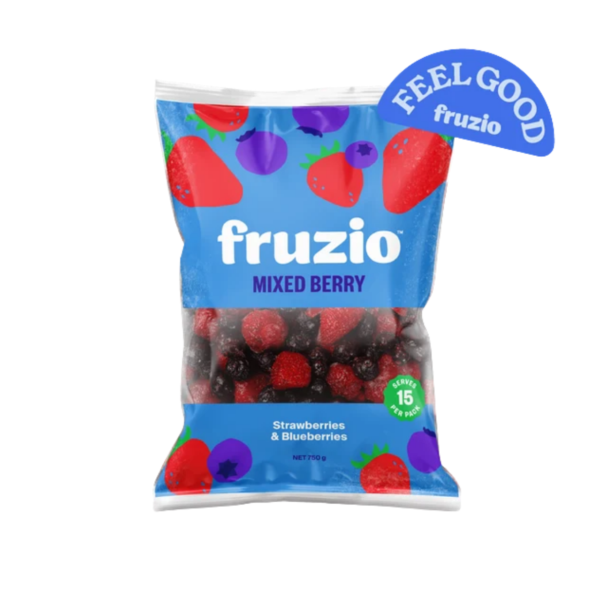 Fruzio Mixed Berry (Frozen, 750g)