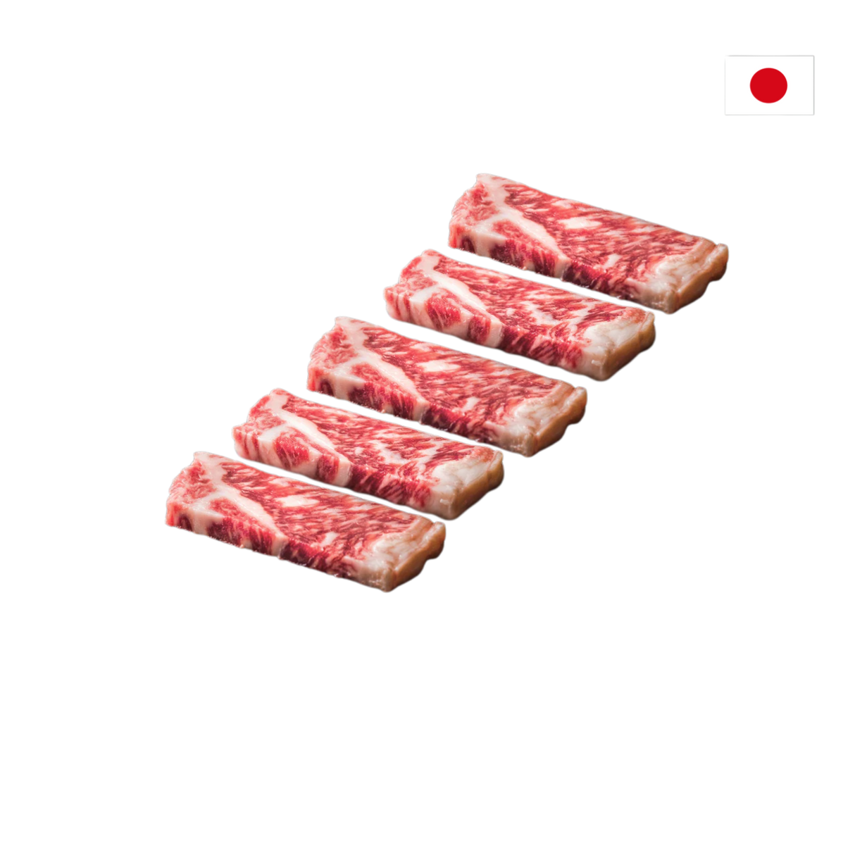 Japanese A4 Waygu Sirloin Yakiniku (Frozen, 150g)