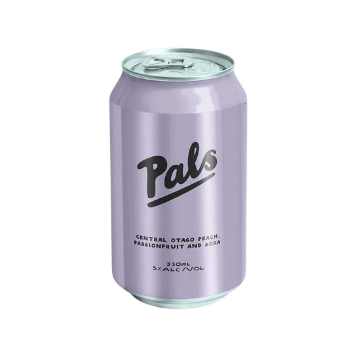 Pals Vodka, Central Otago Peach, Passionfruit and Soda (Alc. 5%, 330ml)