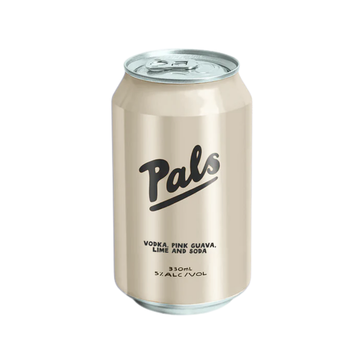 Pals Vodka, Pink Guava, Lime and Soda (Alc. 5%, 330ml)
