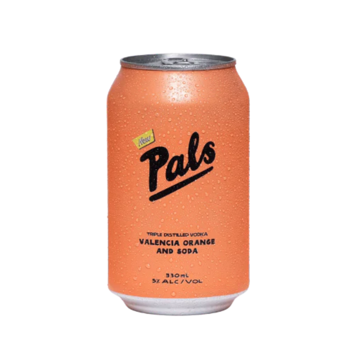 Pals Vodka, Valencia Orange and Soda (Alc. 5%, 330ml)