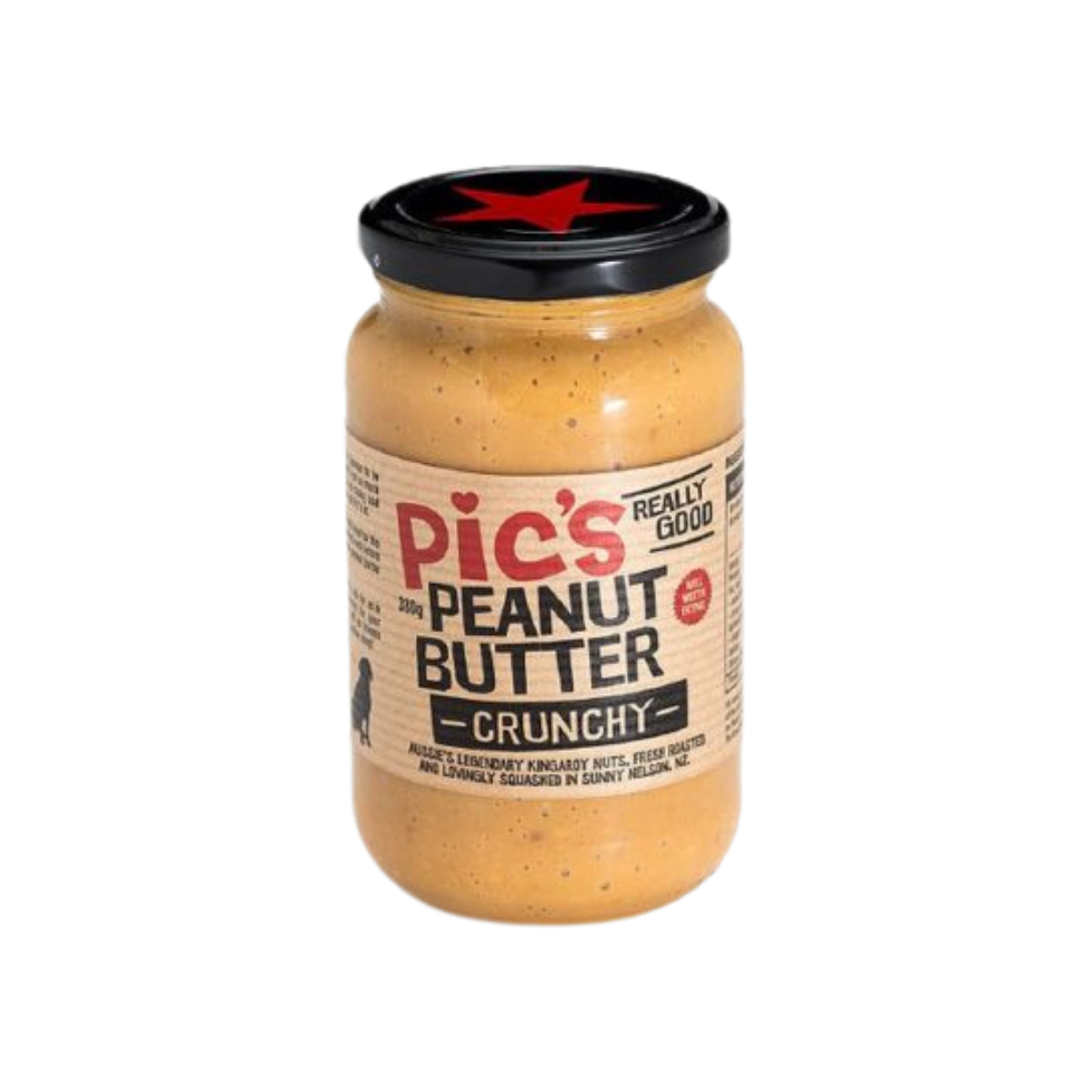 Pic's Crunchy Peanut Butter (Salted, 380g)