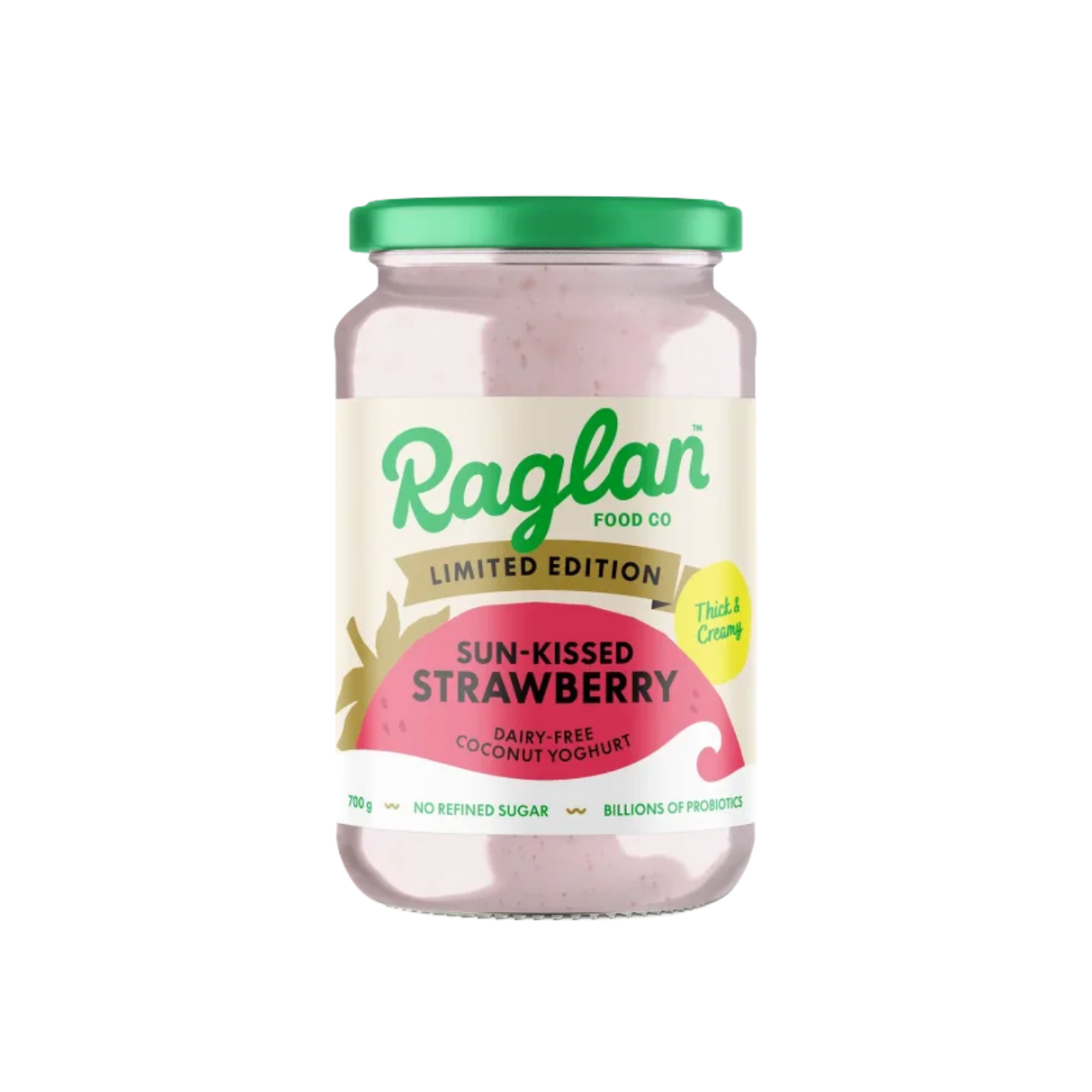 Raglan Sun-Kissed Strawberry Coconut Yoghurt (Chilled, 700ml, Limited Edition)