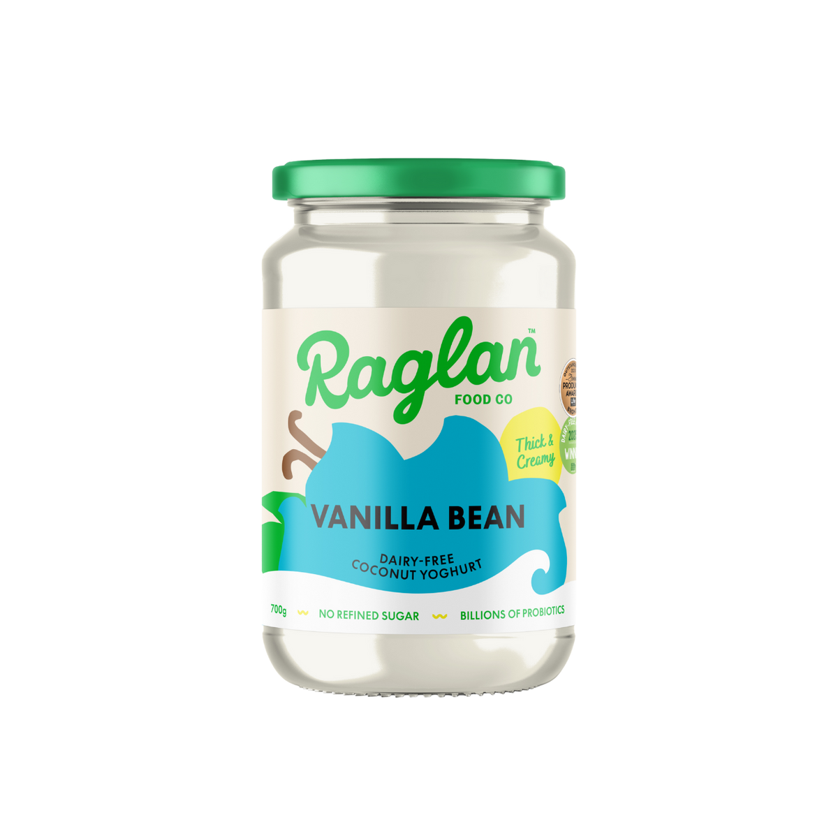 Raglan Vanilla Bean Coconut Yoghurt (Chilled, 700ml) Best Before 1/11/2025
