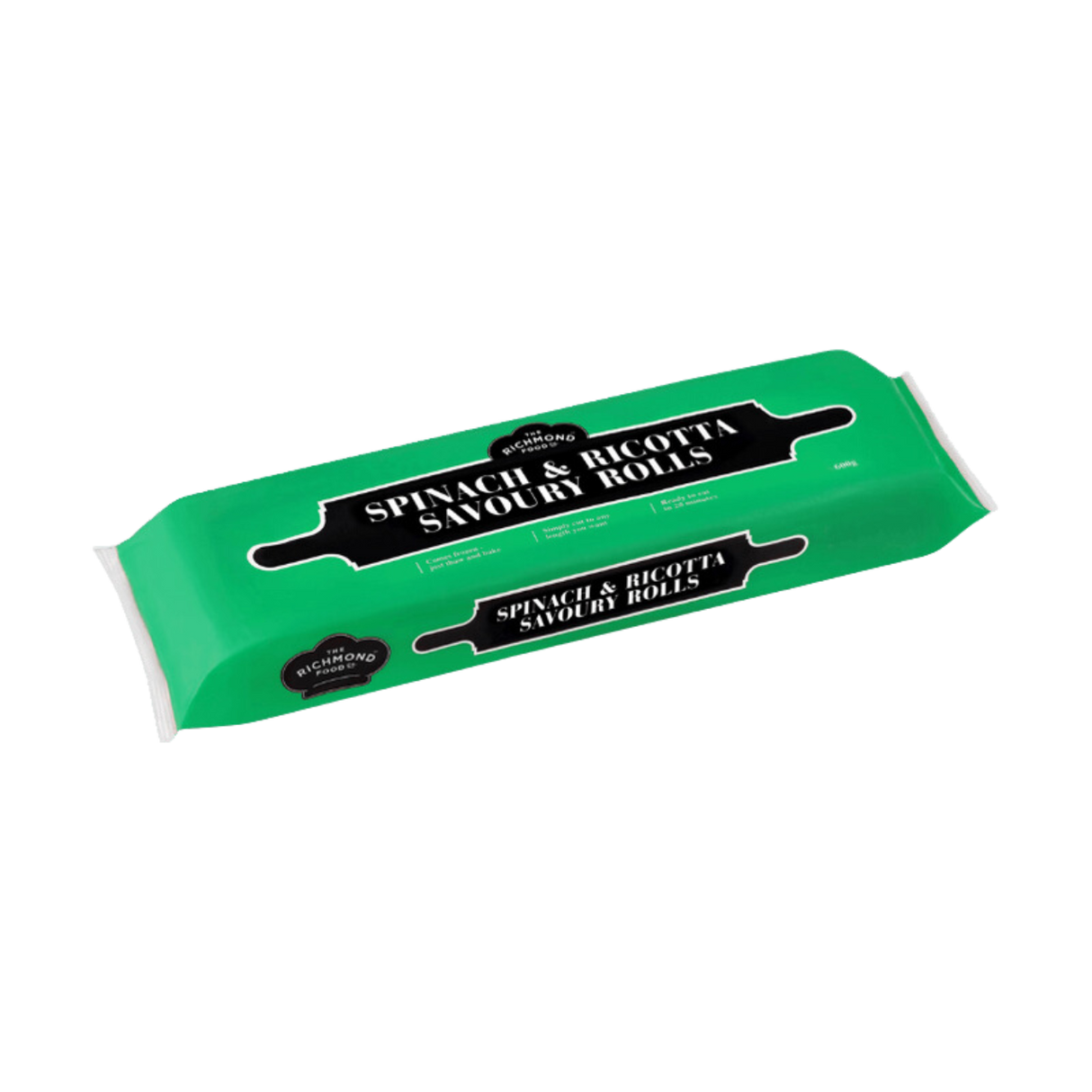 Richmond Foods Spinach & Ricotta Savoury Rolls (Frozen, 600g)