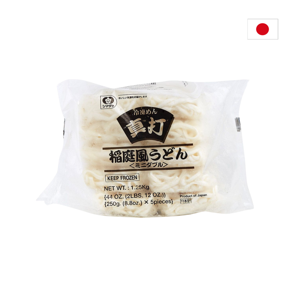 Shimadaya Inaniwa Udon (Frozen, 250g x 5)
