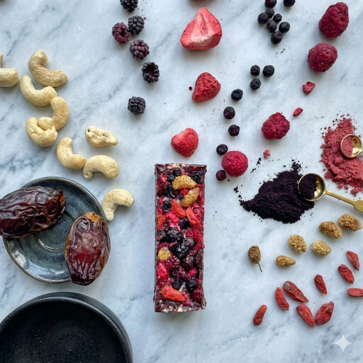Suphia's Functional Foods - Pretty Skin Super Berry Bar (Frozen, 50g)