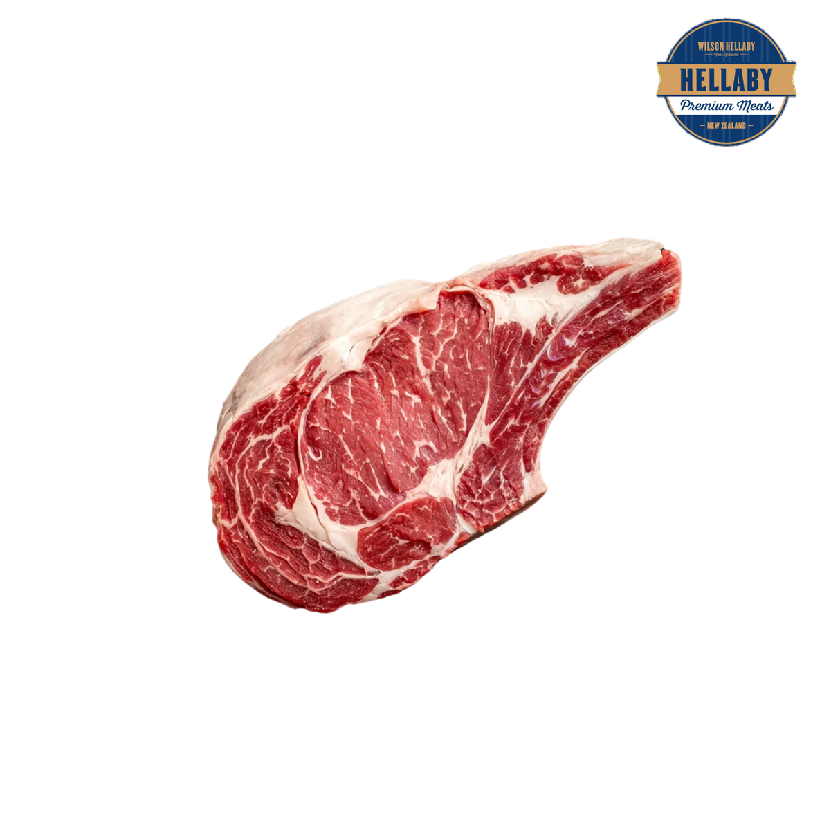 Hellaby's Grass-Fed Beef OP Rib Eye Bone In Steak(Frozen, 1 pc, min. 900g)