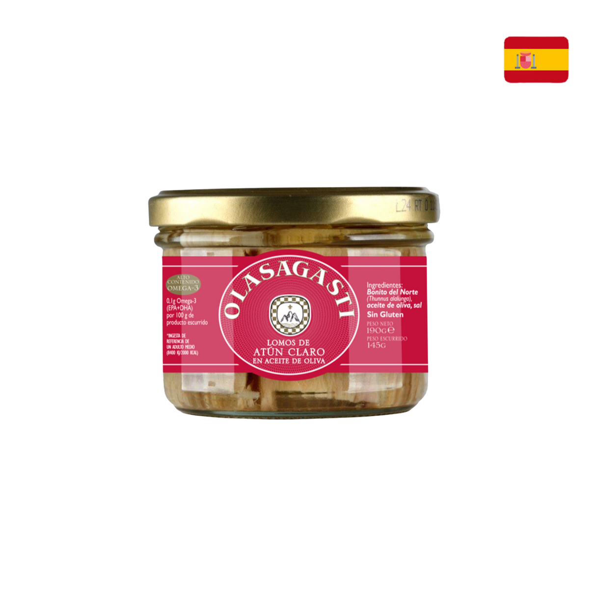 Olasagasti Yellowfin Tuna Loin In Olive Oil (190g)