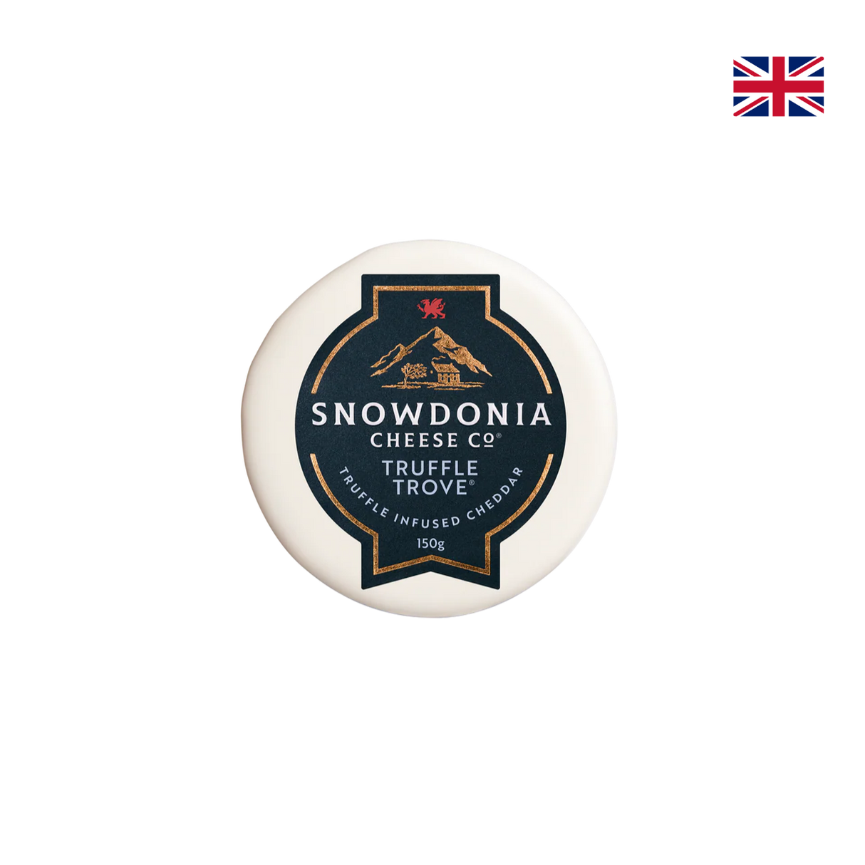 Snowdonia - Truffle Trove (Extra Mature Cheddar with Black Summer Truffle, 150g)