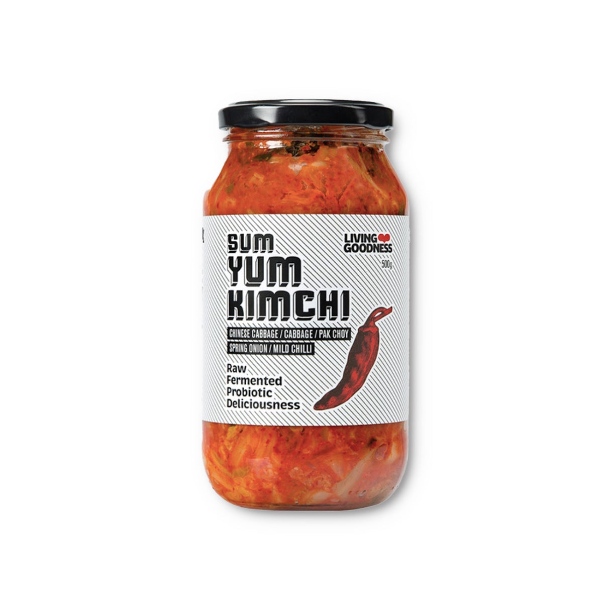 Living Goodness Sum Yum Kimchi (Chilled, 500g, not vegan)