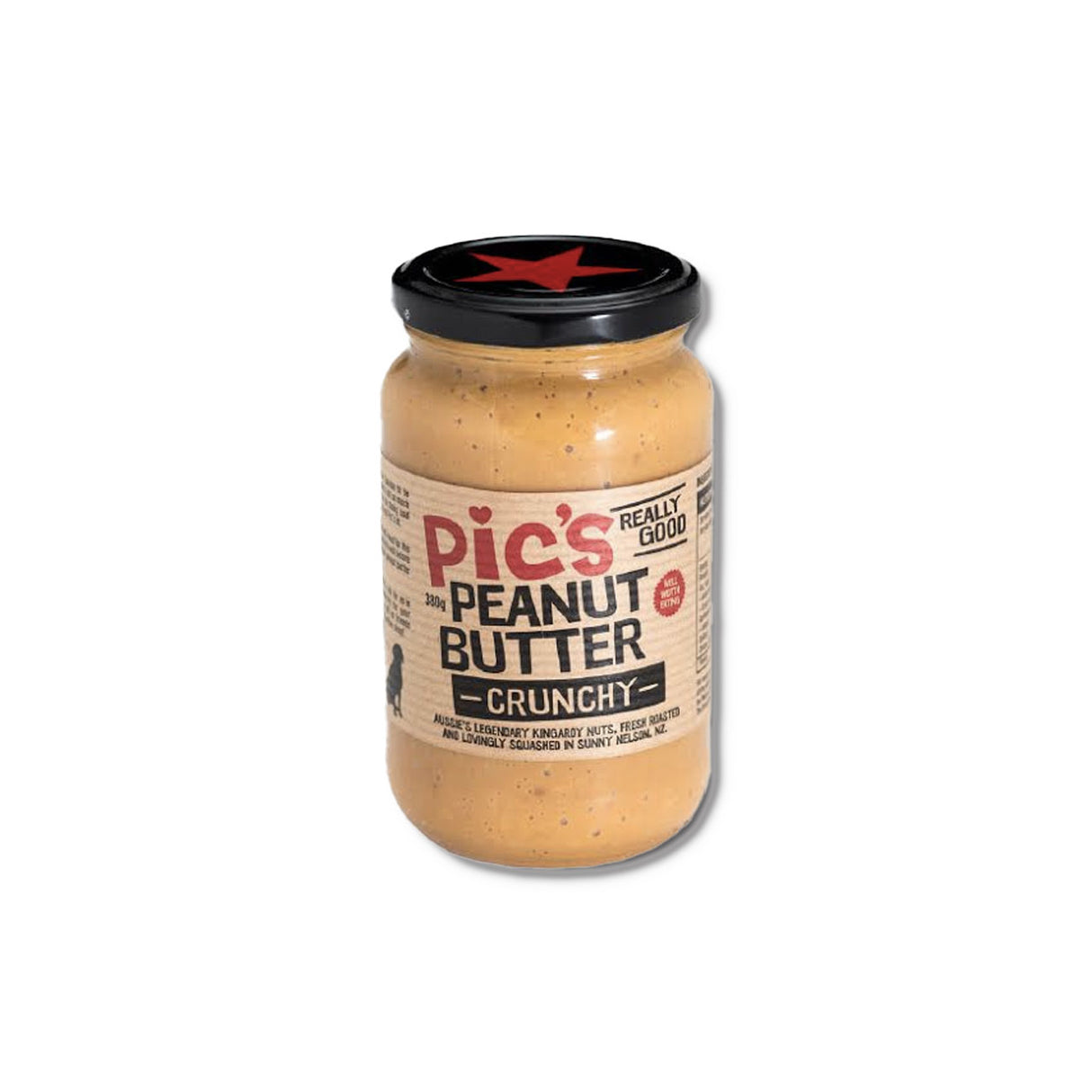 Pic's Crunchy Peanut Butter (Salted, 380g)