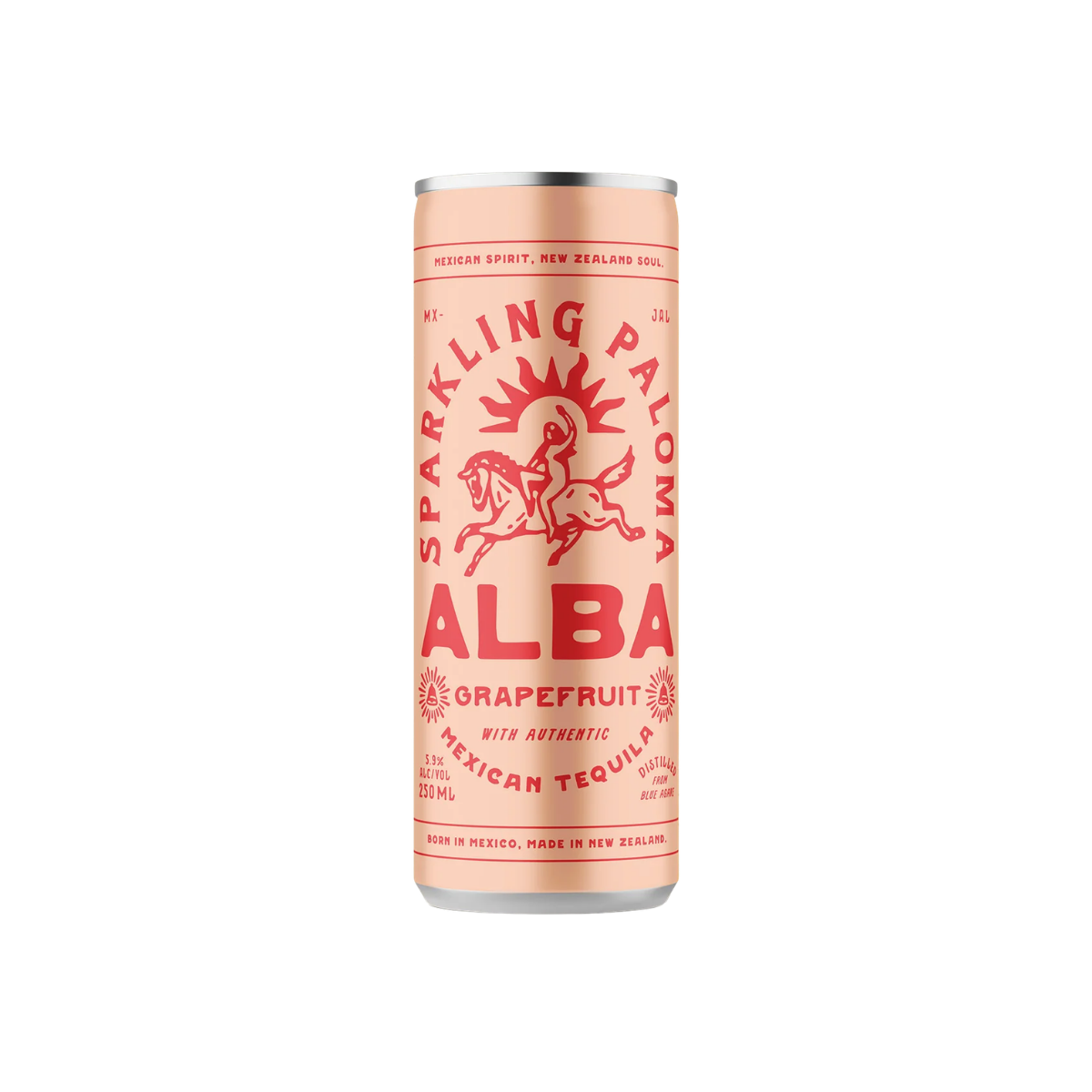 ALBA Grapefruit Sparkling Paloma (Alc 5.9%, 250ml)