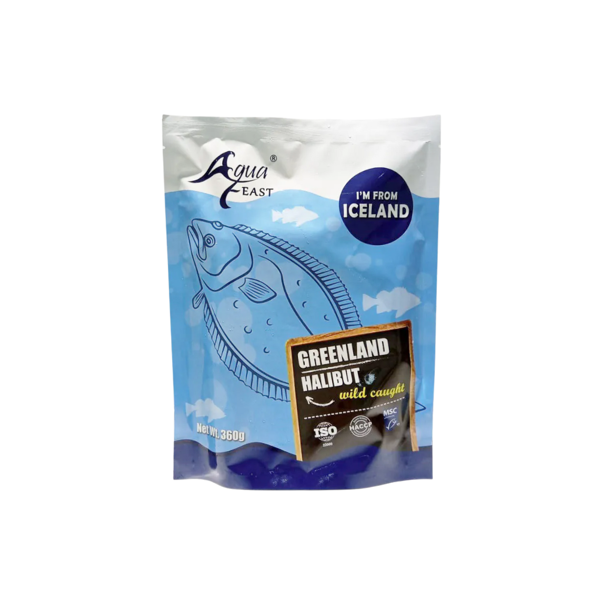 Aqua Feast Greenland Wild Caught Halibut ( Frozen, 3pcs 360g)