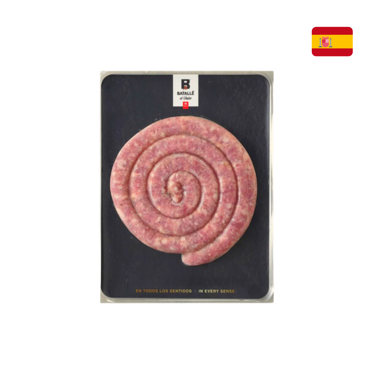 Batalle Duroc Pork Raw Long Ring Sausages (Frozen, 250g)