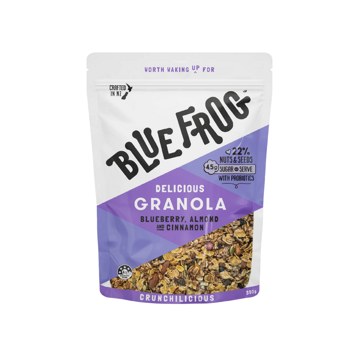Blue Frog Blueberry Almond & Cinnamon Granola (350g)