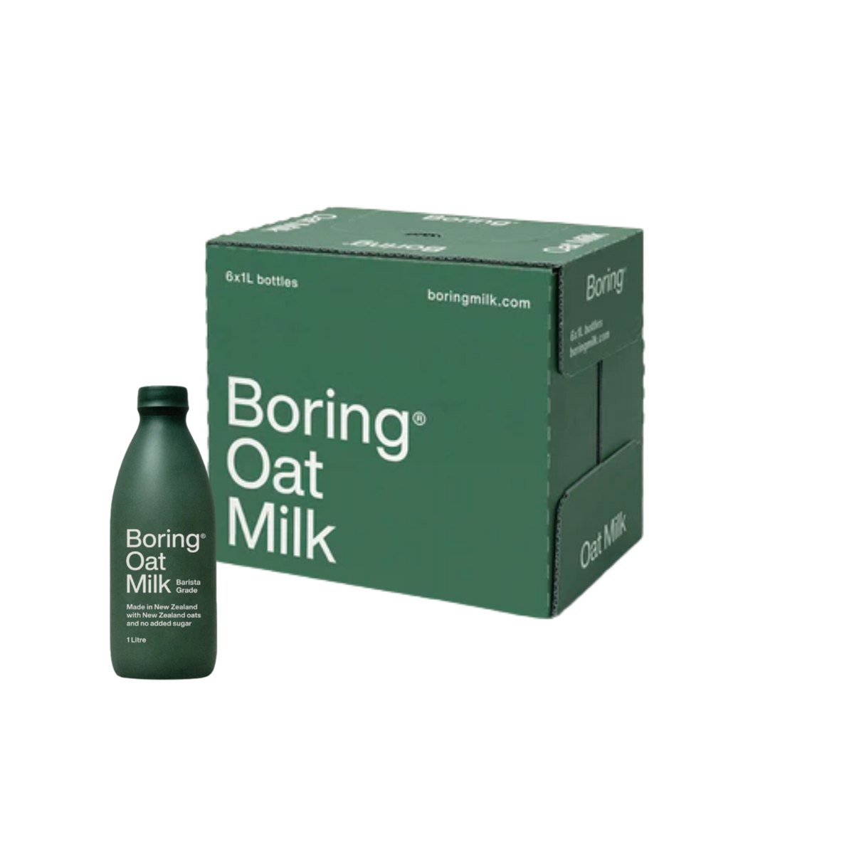 Boring Barista Oat Milk (6 x 1L) – Eat The Kiwi