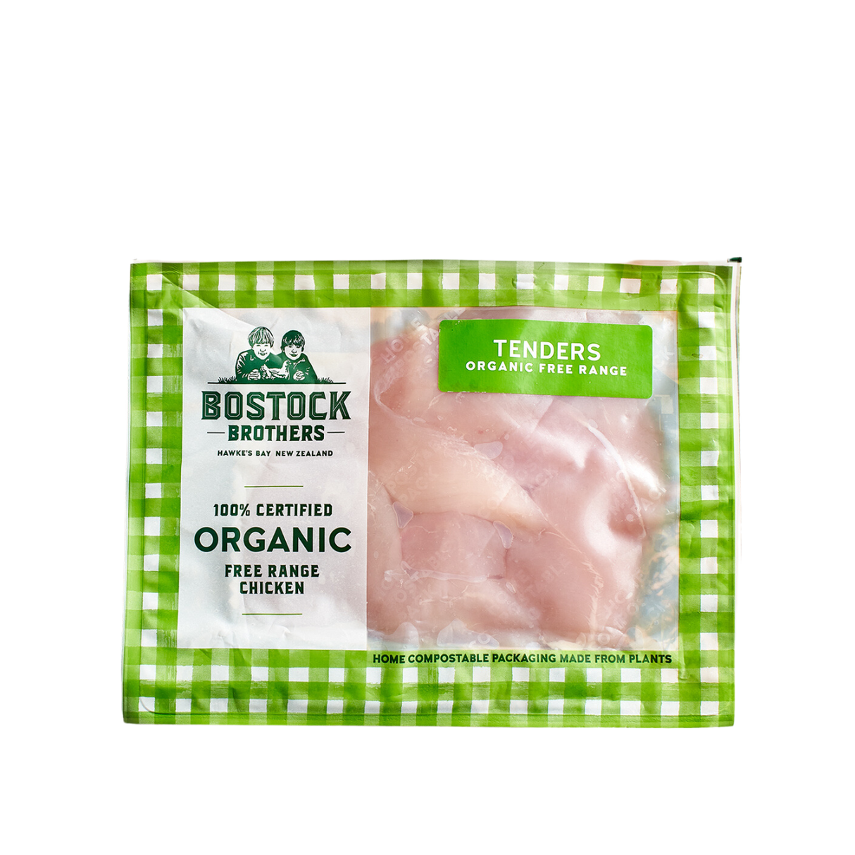 Bostock's Organic Free-Range Chicken Tenders (Frozen, 300g)