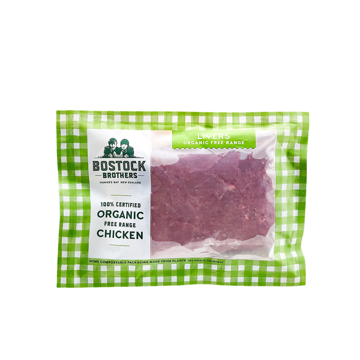 Bostock's Organic Free Range Chicken Liver (Frozen, 400g)