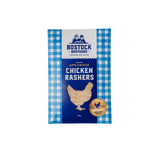 Bostock's Organic Free Range  Smoked Applewood Chicken Rashers (Frozen, 250g)