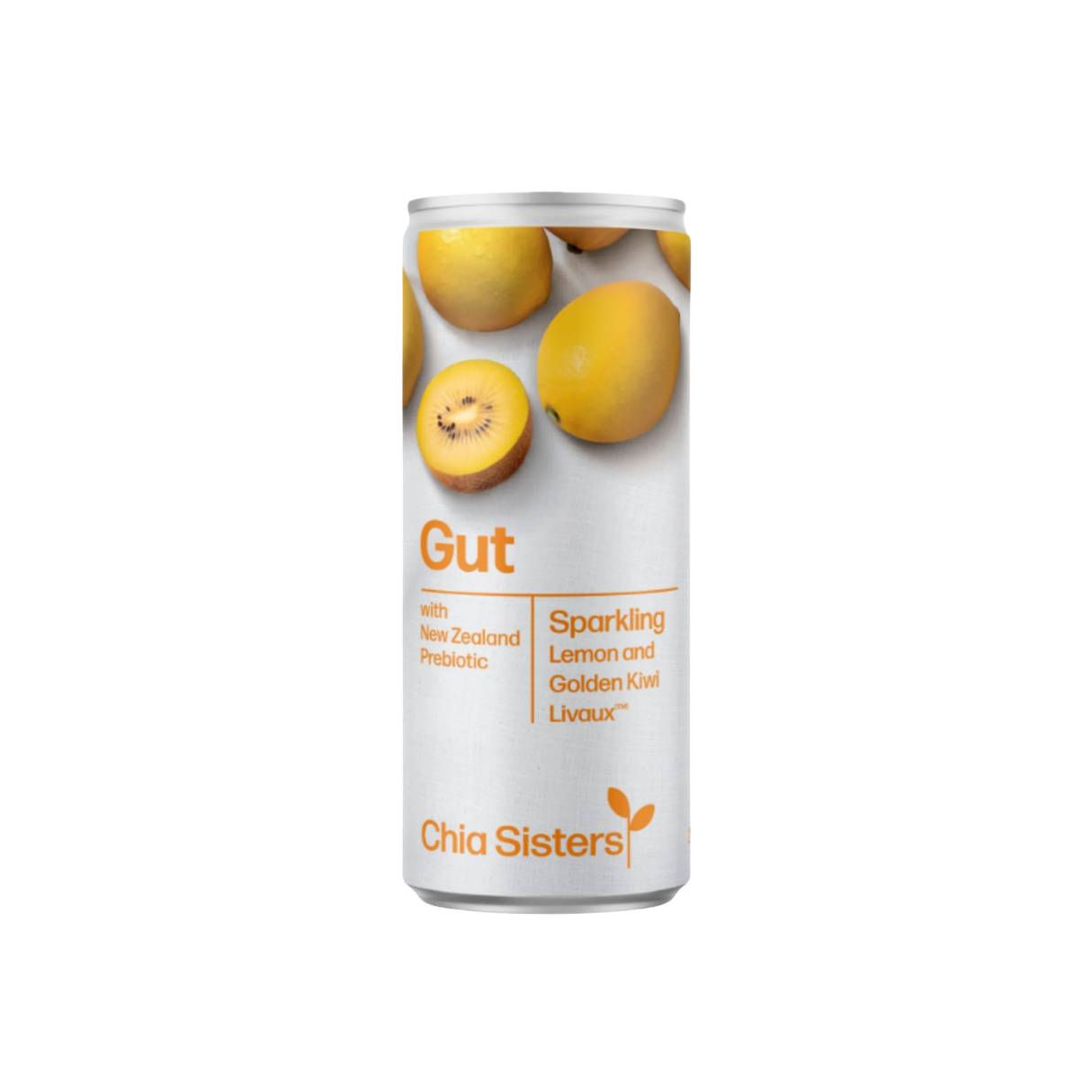 Chia Sisters - Lemon & Golden Kiwifruit Sparkling Drink (250ml)