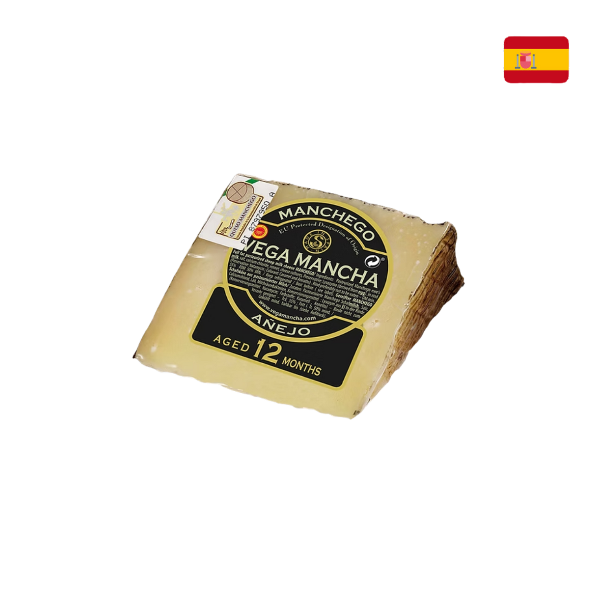 Aged Manchego Sheep Cheese (Chilled, 12 Months, 150g)