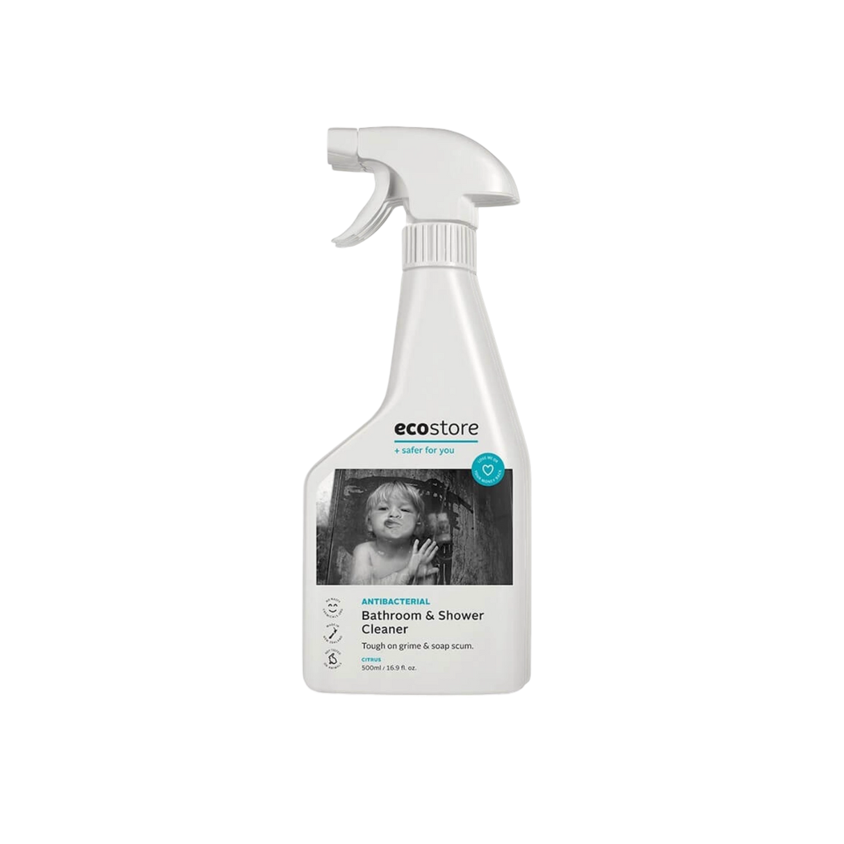 Ecostore Antibacterial Bathroom & Shower Cleaner (Citrus, 500ml)