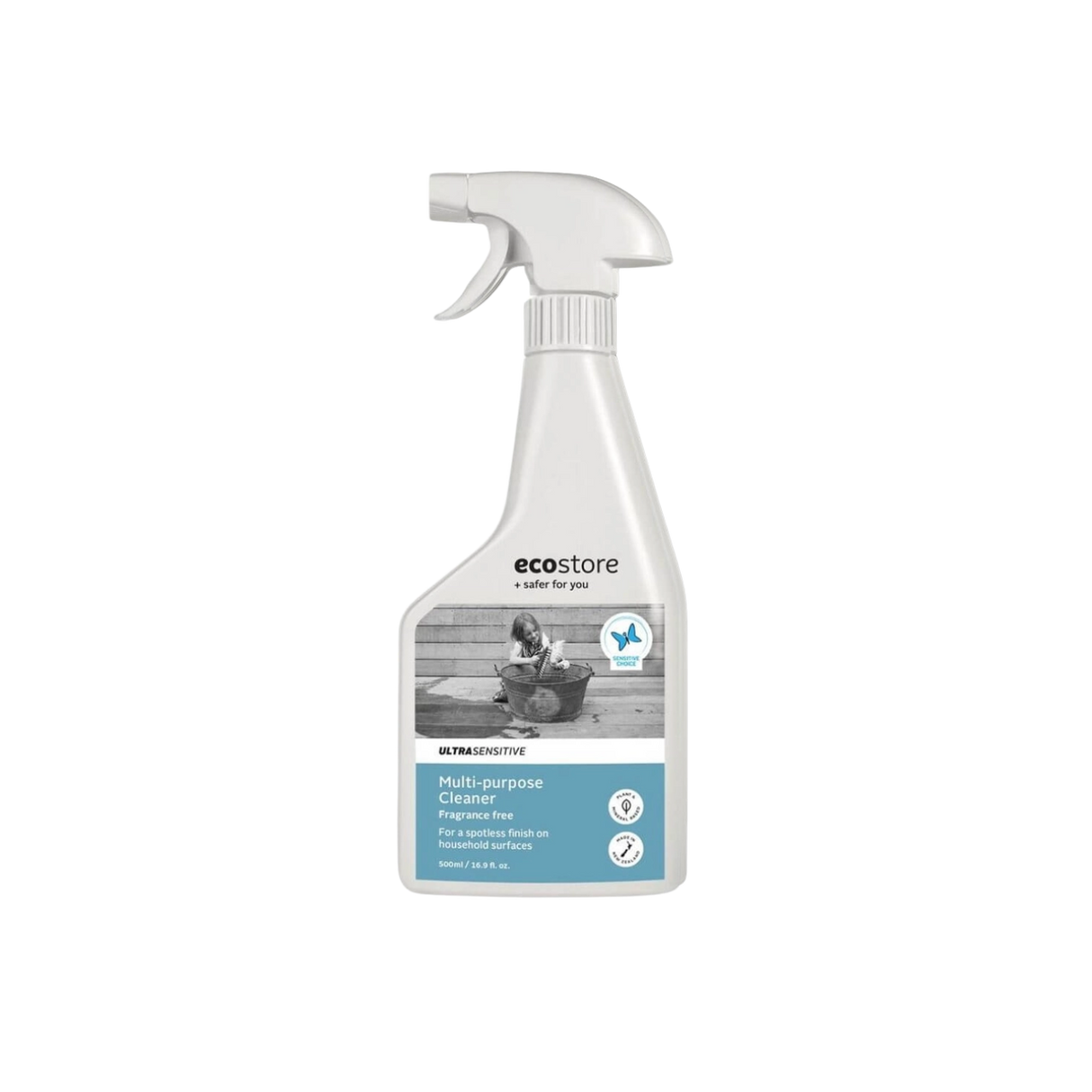 Ecostore Ultra Sensitive Multi-Purpose Cleaner (Fragrance Free, 500ml)