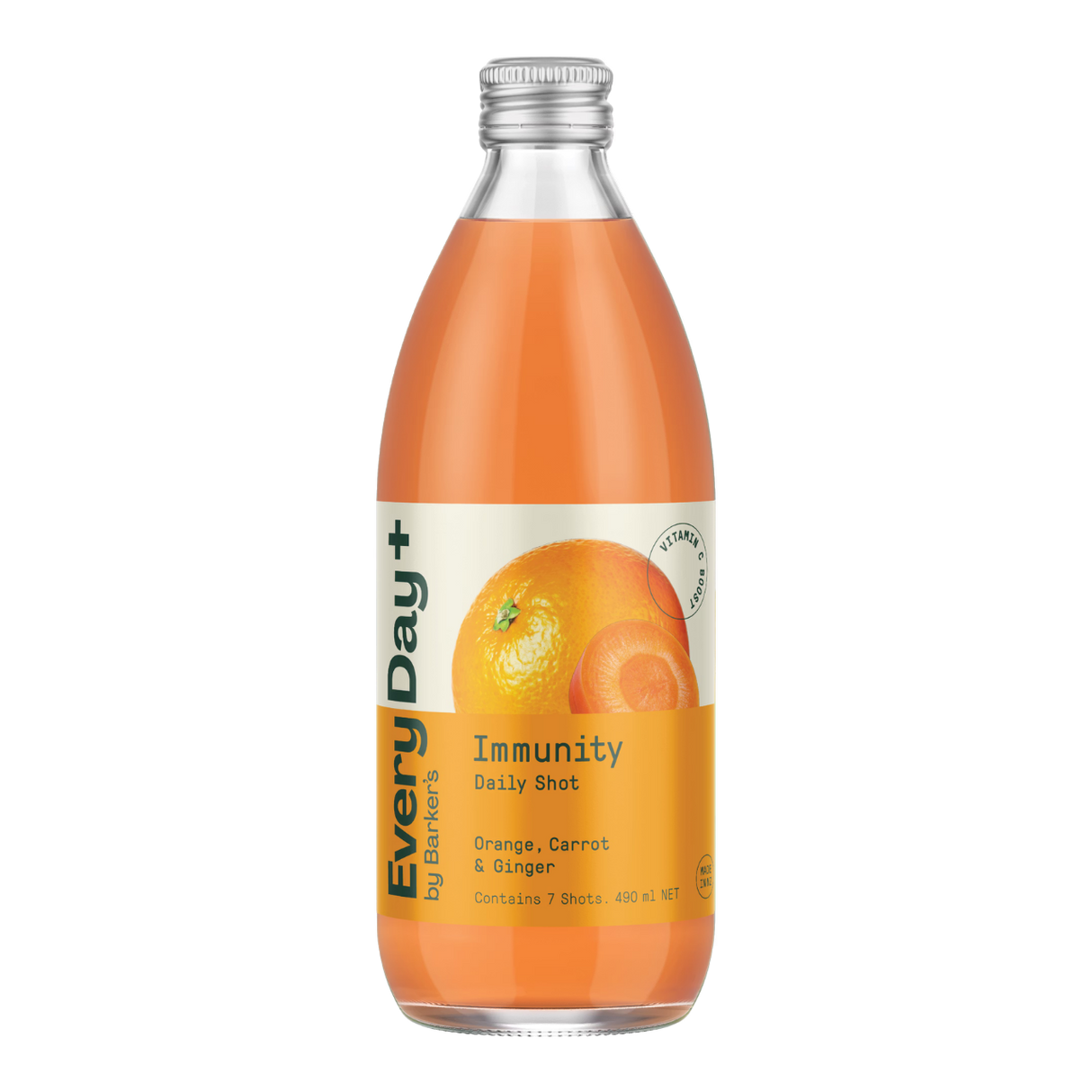 EveryDay+ Orange, Carrot & Ginger Immunity Daily Shot (490ml)