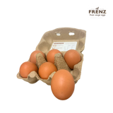 FRENZ Organic Free-Range Eggs (XL, 6 pack)