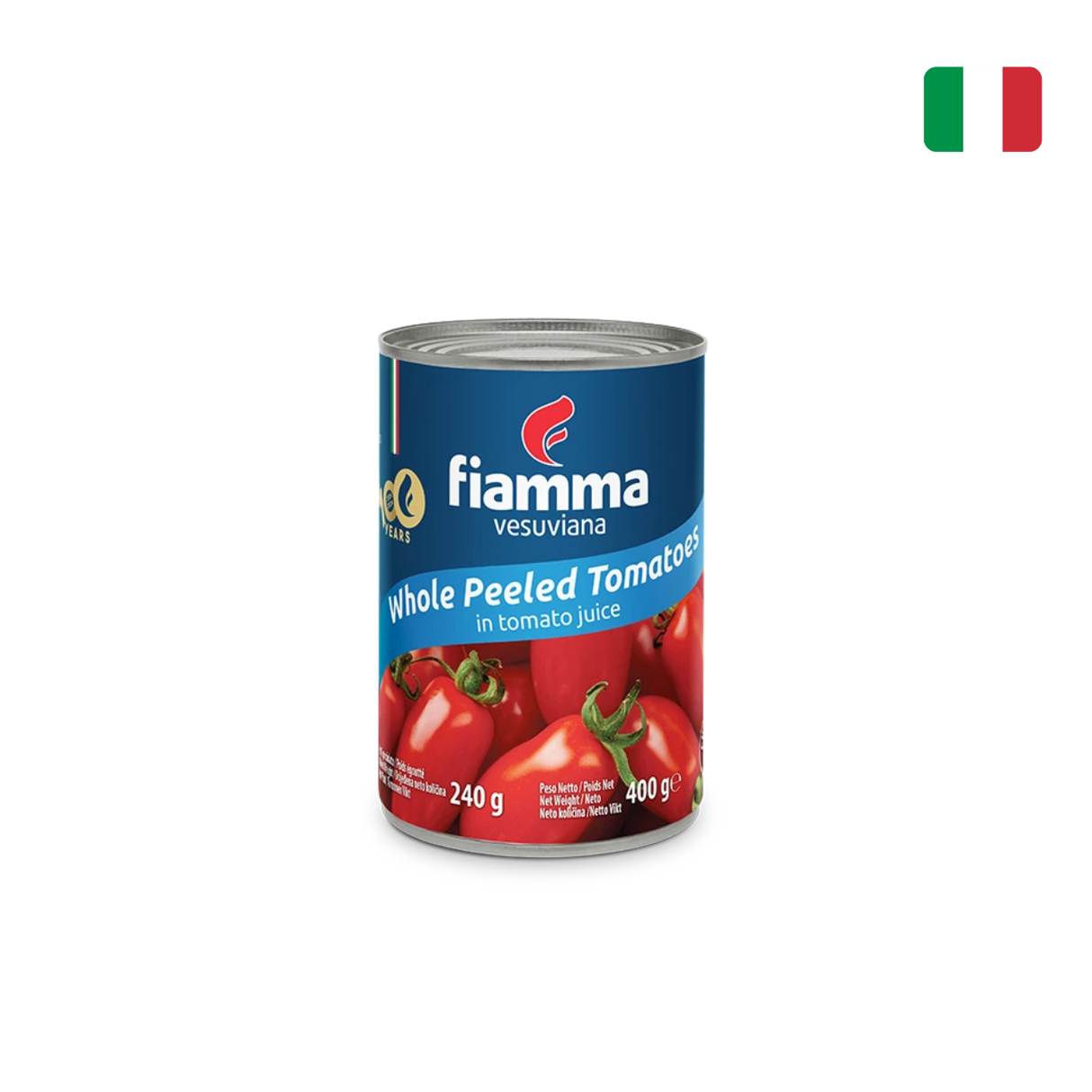 Flamma Whloe Peeled Tomatoes (400g)