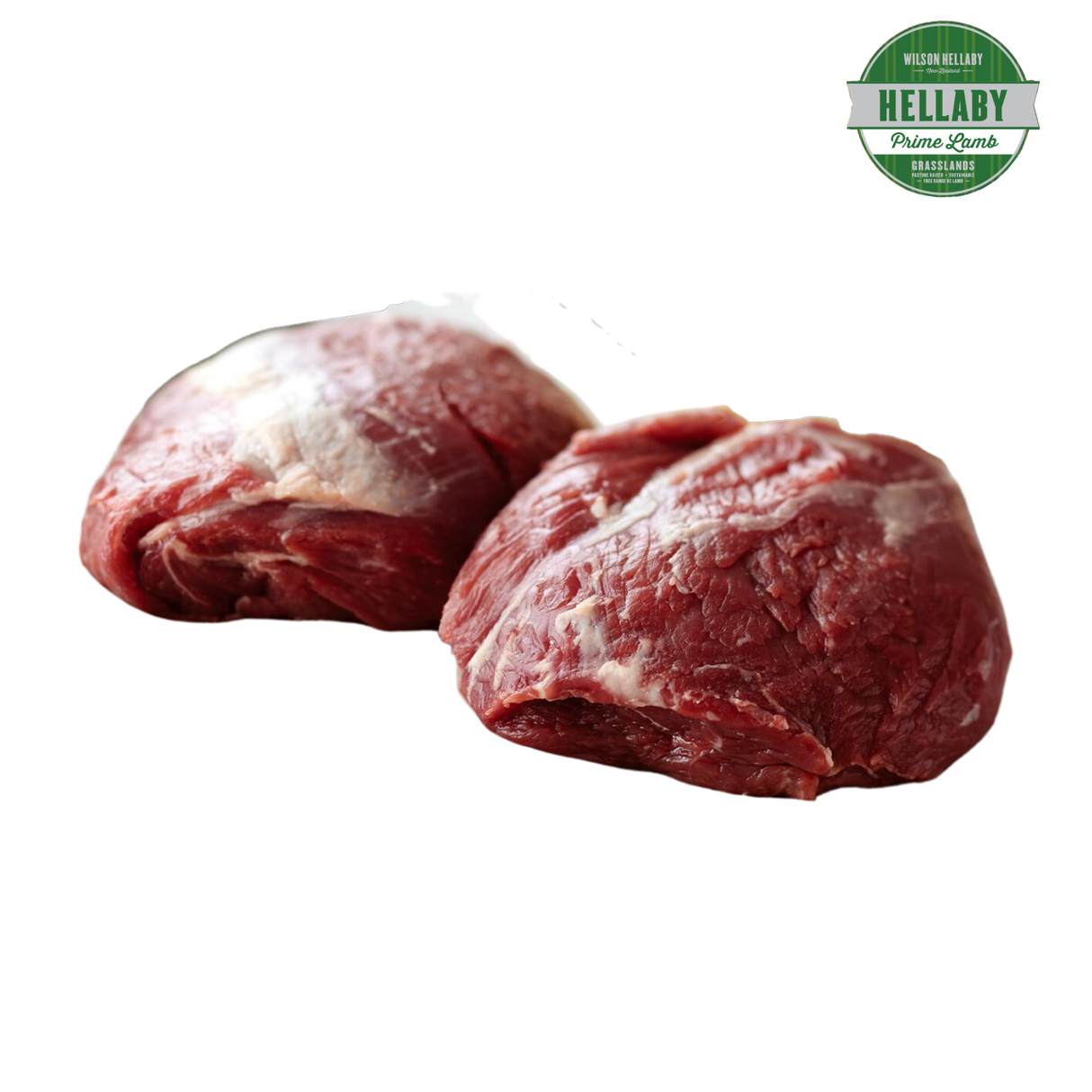 Hellaby's Grass-Fed Lamb  RUMP Cap off Boneless (Frozen, Min 700g, 4 pcs)