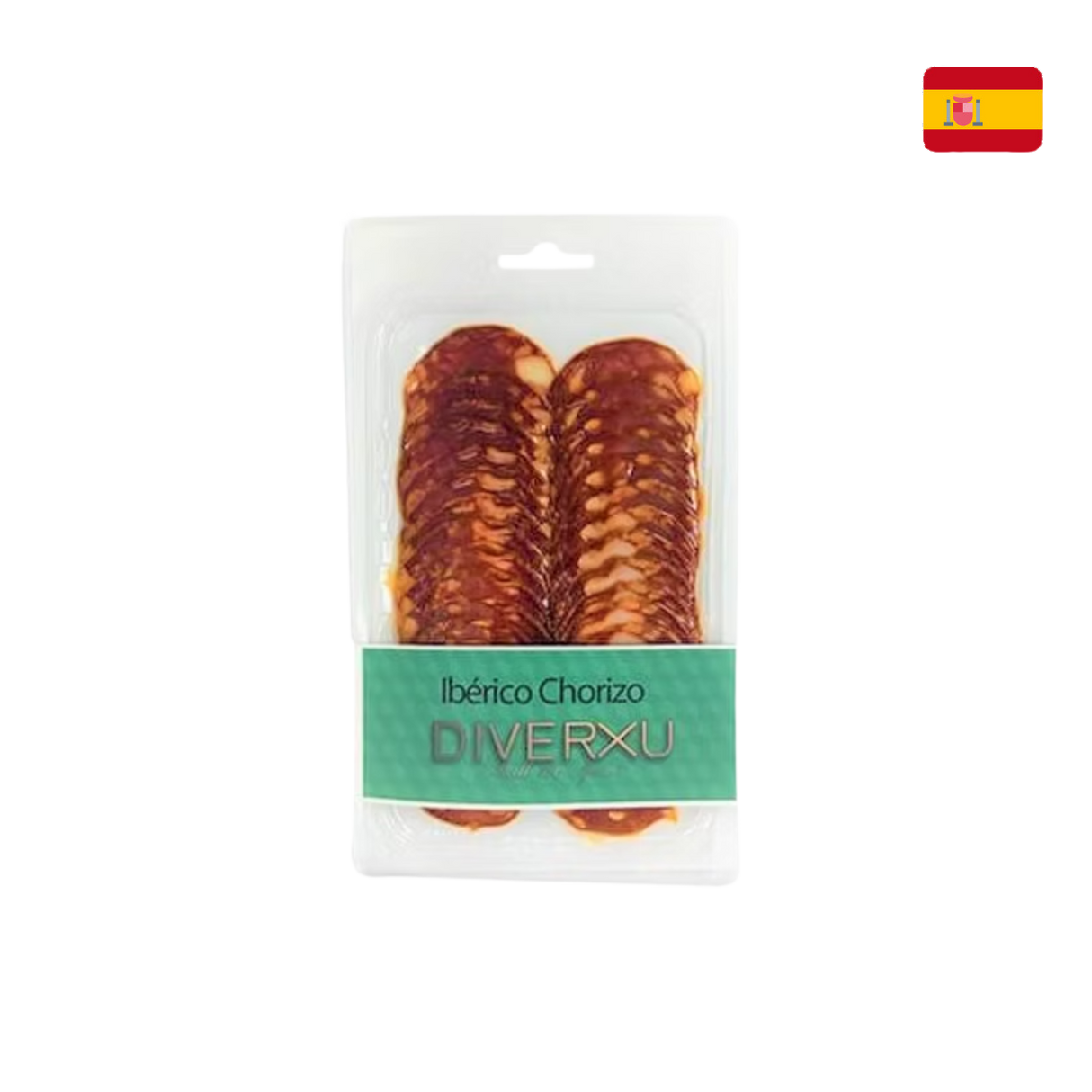 Diverxu Iberico Chorizo Sliced (Chilled, 100g)