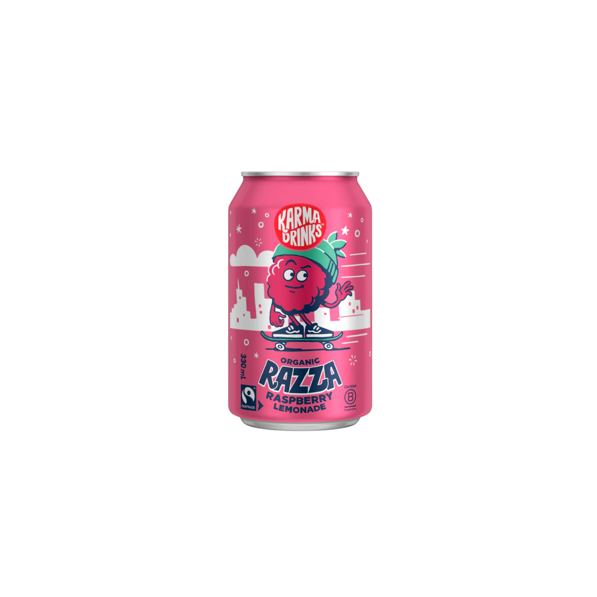 Karma Drinks Organic Razza Raspberry Lemonade (Chilled,330ml)