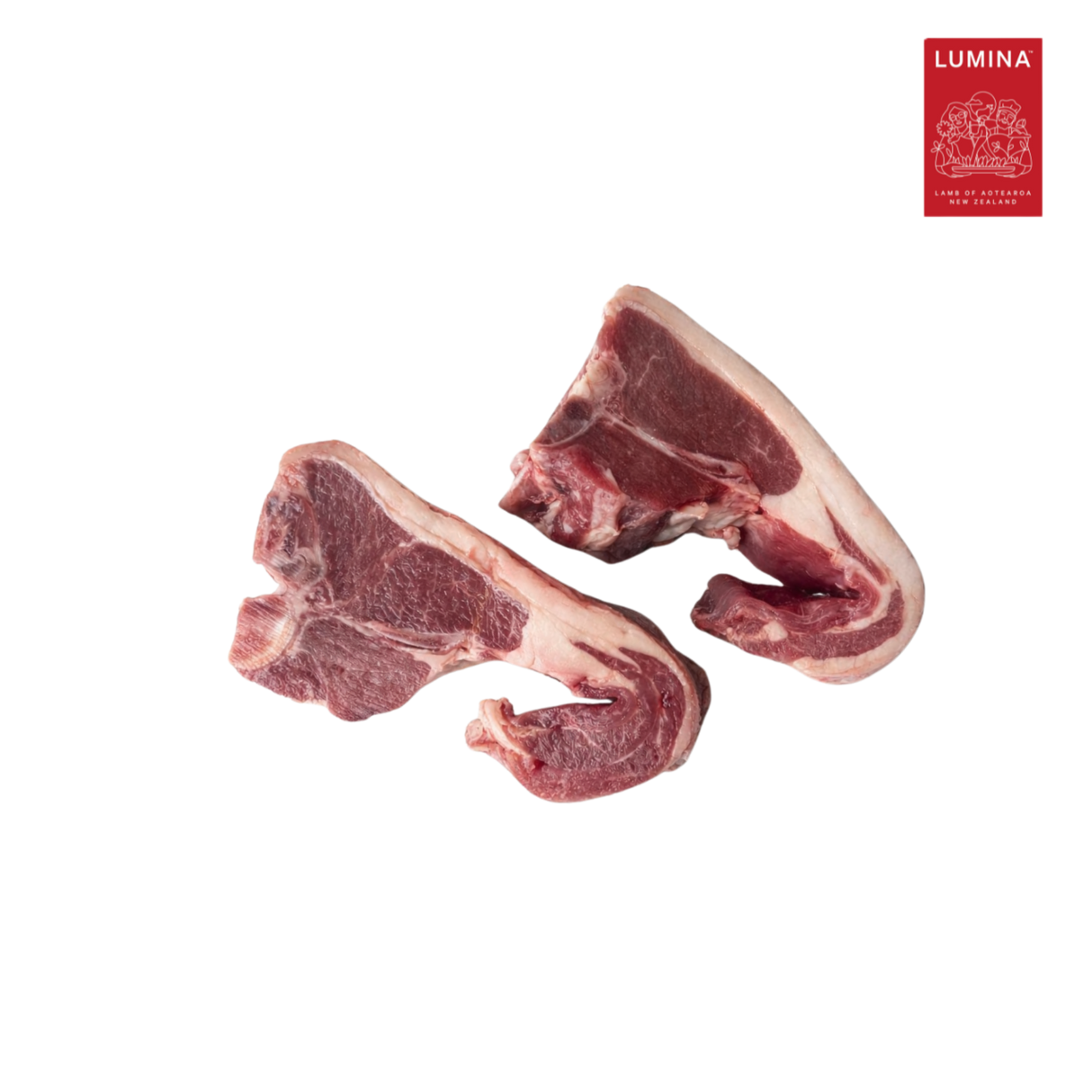 LUMINA T-Bone Lamb Chops (Frozen, 2pcs, Min 250g)