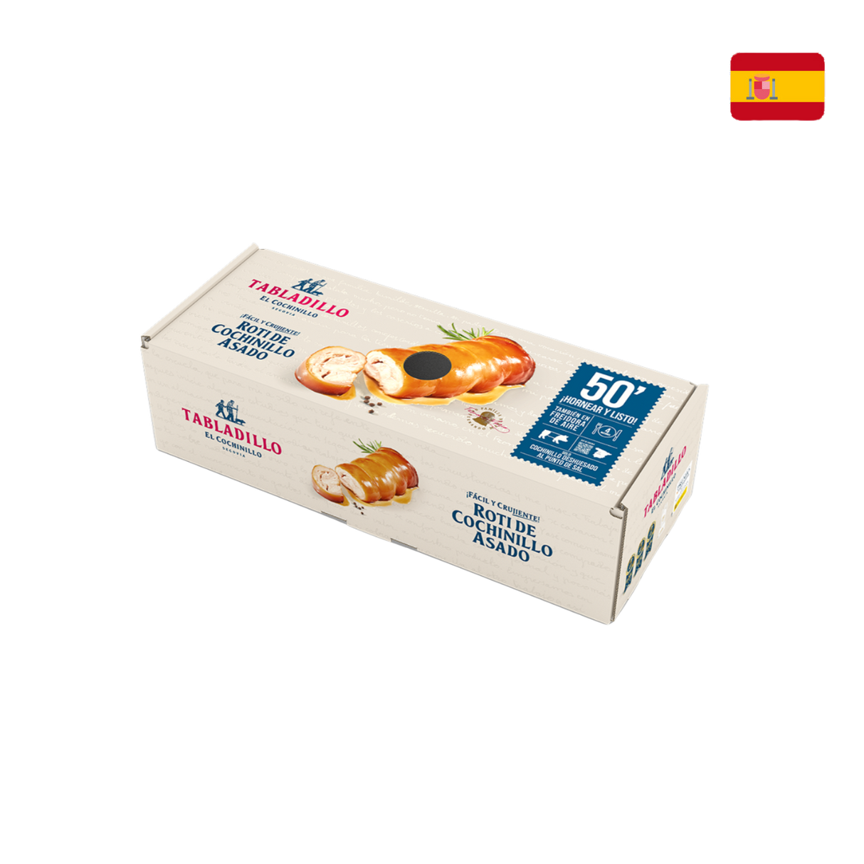 La Quinta Pre-Cooked Suckling Pig Roll (Frozen, 800g)