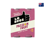Lo Bros - Organic Kombucha Passionfruit (4 x 250ml)