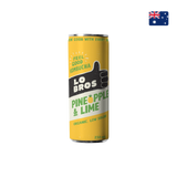 Lo Bros - Organic Kombucha Pineapple & Lime (4 x 250ml)