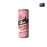 Lo Bros - Organic Kombucha Raspberry & Lemon (4 x 250ml)