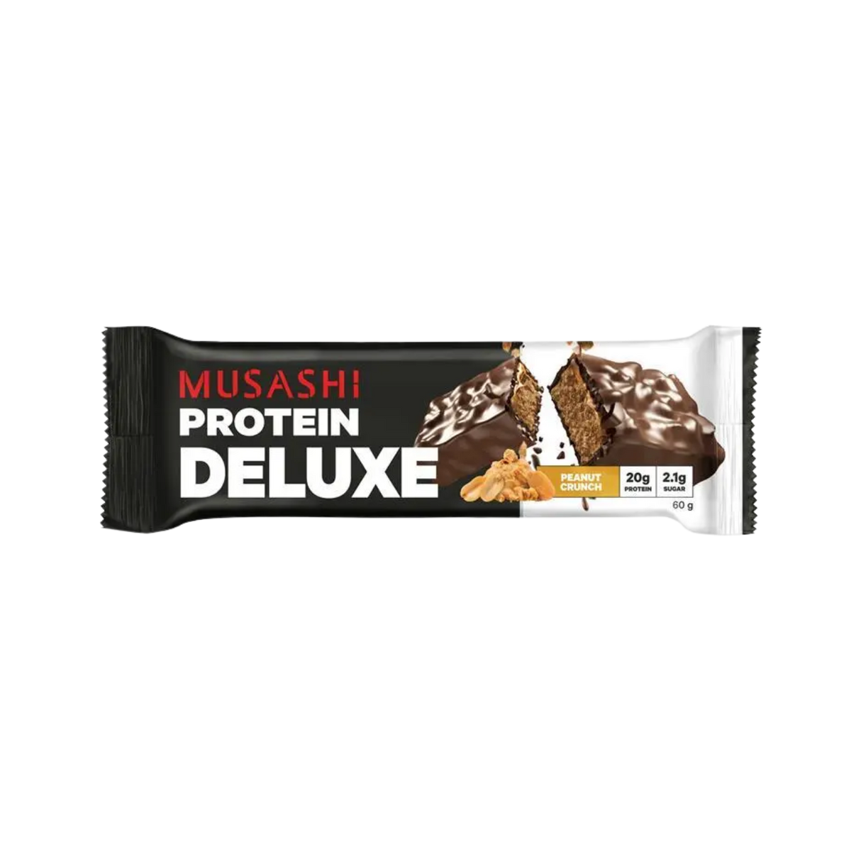 Musashi Deluxe Protein Bar (Peanut Chunch, 60g)