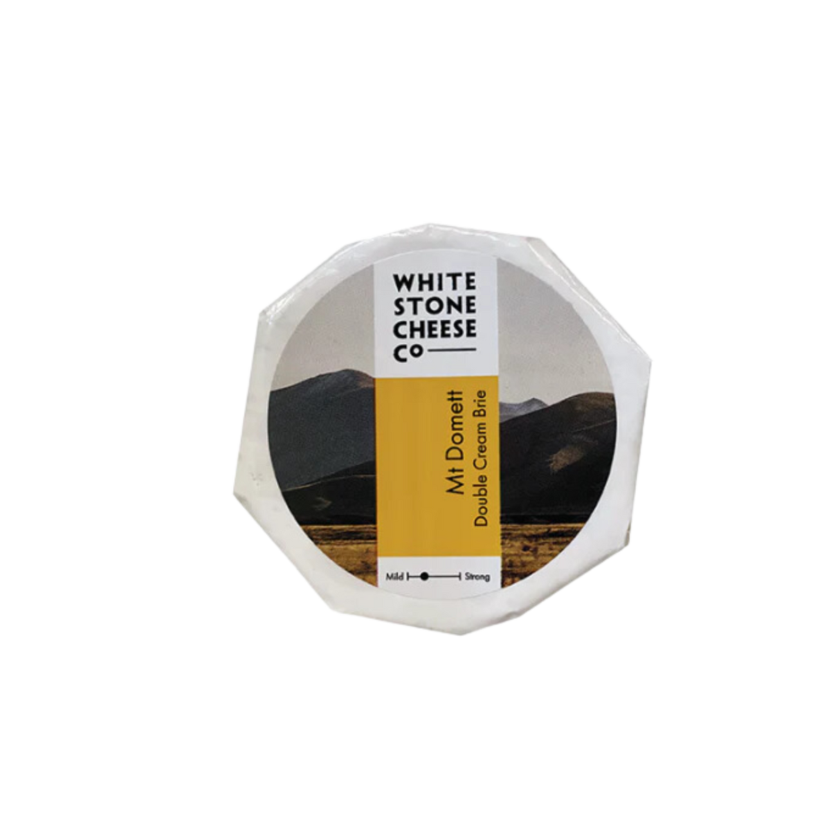 Whitestone Mt Domett Double Cream Brie  (Chilled, 125g) Best Before 31/7/2026